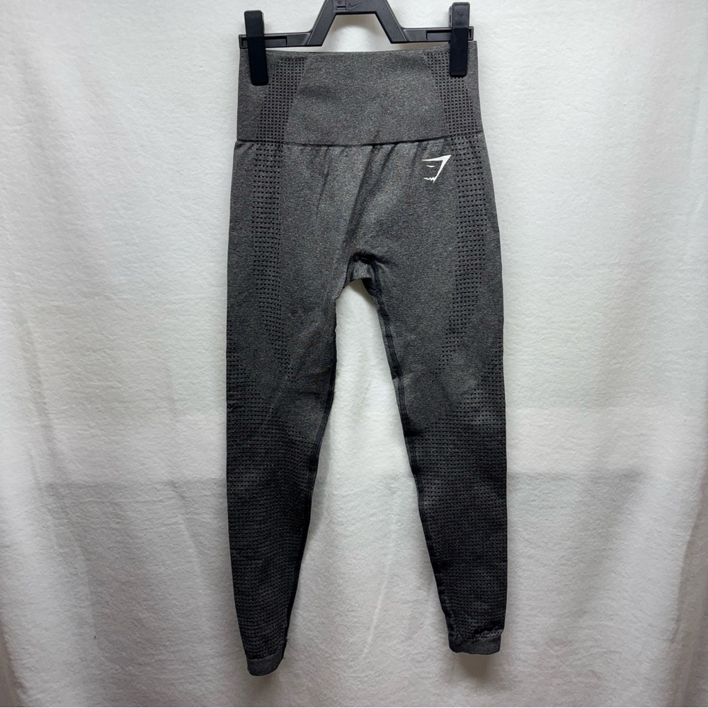 Gymshark Adapt Ombre Seamless Leggings Women XS Grey Workout Fitness